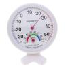 Perfect Mini Indoor and Outdoor Centigrade Thermo-Hygrometer with Dual Scales (White)