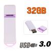 32GB Shining Portable High-speed USB3.0 Flash Drive Memory U Disk -Purple