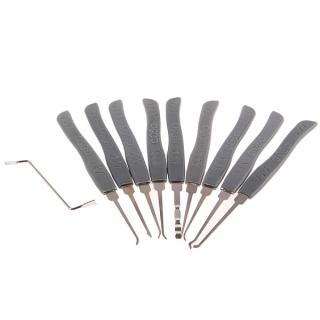 9pcs Unlocking Picklock Tools for Kinds of Locks