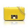 Women's Bag Candy Color PU Agraffe and Zipper Design 