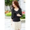 Sweet Fluffy Ruffles 3/4 Sleeve Capelet for Women