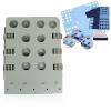PE Material Multifunctional Adjustable Folding Garment Clothes Board for Home Packing Sorting (Gray)