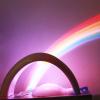 Novel Bridge Design Projector Projection Lamp Lucky Rainbow Colorful Light