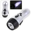 High Quality FM High-power radio flashlight (Silver)