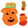 Cool Warm Hooded Cloth Plush Winter Coat Halloween Costume for Dog Pet - Extra Large Size