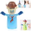 Warrior Design Toothbrush Holder Automatic Toothpaste Dispenser Cup