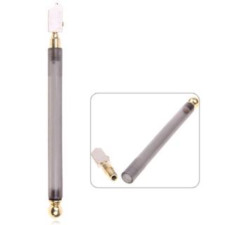 Glass Cutter Tool with Tungsten Carbide Scribing Wheel Tip and Plstic Handle (Gray and Silver)
