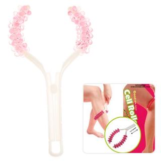 Plastic Y Shaped Cell Roller Leg Thigh Slimming Anti Cellulite Massager