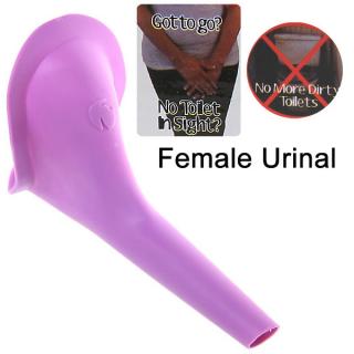 Creative Portable Travel Female Hygiene Standing Type Director Funnel Urinal Camping Toilet Loo (Purple)