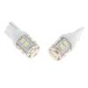 10 x SMD 1206 LED White Light T10 Car Light - 1 Pair