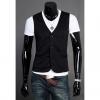 New Style Casual Three Bottons Design Simple Waistcoat For Men