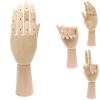New Fashion Design Large Wooden Flexible Left Hand for Mannequin Decoration