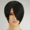 Axis Powers Hetalia Honda Kiku Black Halloween Men's Cosplay Wig