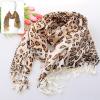 2012 New Arrival Autumn Women's Cotton Scarf Fashion All-match Leopard Muffler Wrap (Earthy) 