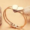 New Arrival Sweet Style Heart Embellished Alloy Bracelet For Women