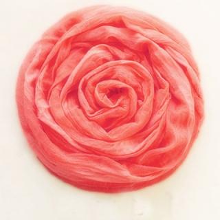 Hot Sale Candy Color Ruffle Women's Scarf