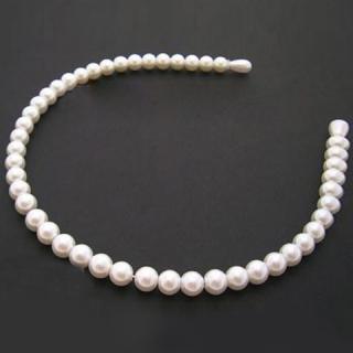 Graceful Sweet Style Pearl Embellished Hair Bands For Women
