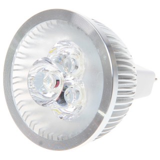 MR16 3W 3 LEDs AC 12V White Light LED Light (5000-6500K)