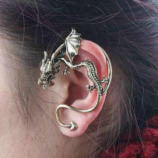 Retro Gothic Fashion Style Dragon Shape Earring