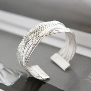 Simple Fashion Style Knitting Hemp Flowers Shape Bracelet For Women