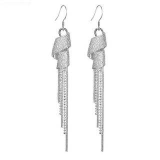 Stunning Elegant Style Spiral Multi-layered Pendant Embellished Earrings For Women