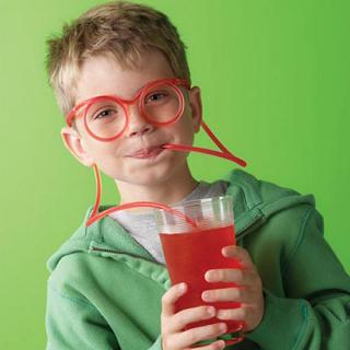 Crazy Party Funny Drinking Glasses Straw