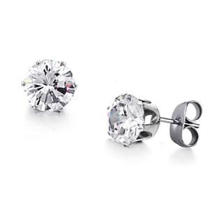 Pair of Stylish Stunning Style Shining Rhinestone Stud Earrings For Women