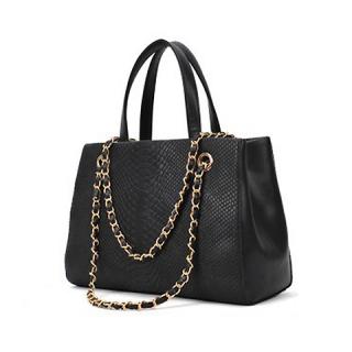 Vintage Alligator Pattern and Pure Color Design Women's Shoulder Bag 
