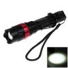 H50 Zoom LED Torch Cree Q5 LED 370 Lumen 5 Modes (1 x 18650 Battery) - Red