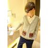 New Style Ethnic Double-Pocket Single-Breasted Knitting Cardigan For Men