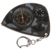 Multi-purpose Plastic Map Measure Compass Outdoor Distance Measuring Tool with Keychain (Camouflage)