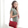 Vintage Rivet and Pure Color Design Women's Crossbody Bag 