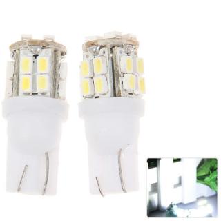 White Light 20 x 2321 SMD LEDs T10 Car Light - 1 Pair