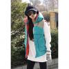 Casual Color Matching Korean Style Detachable Cotton Women's Hooded Vest