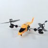 T008 Multi-function Fish Hawk Stunt Remote Control Aircraft - Orange