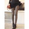 Slimming Sub-Box Springy Inspissate Cotton Blend Women's Pants