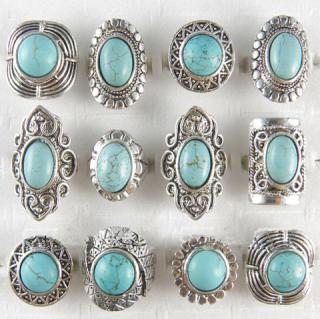 Stylish Retro Style Adjustable Women's Finger Ring 