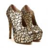 Party High Heel Stone Patterns Design Women's Pumps 