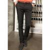 Simple Style Elegant Fitting Solid Color Casual Pants For Men