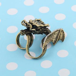 Exquisite Personalized Style Dragon's Head Shape Women's or Men's Ring