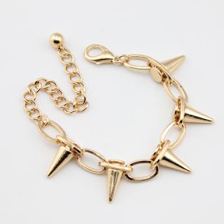 Punk Rivet Embellished Women's Bracelet