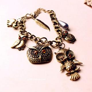 Street Style Owl Shape Decoration Women's Bracelet