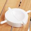 Large Size White Plastic Dumplings Maker Kitchen Dumplings Mould