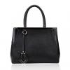 Work PU Leather Vintage Solid Color Design Women's Business Tote 