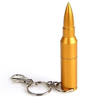 8GB Stylish Rocket Shaped Metal U Disk USB Flash Drives Memory - Golden