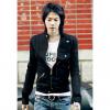 Stylish Style Stand Neck Pocket and Zipper Design Long Sleeve Men's Jacket
