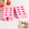 20PCS Soft Sponge Toe Separator Finger Spacer for Manicure Pedicure Nail Tool - Pink