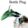 Red Wine Aerator Bottle Plug Cap Pourer Silicone Shutoff Seal Stopper - Green