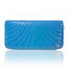 Casual PU Leather and Candy Color Stripes Design Women's Wallet 