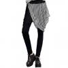 Stylish Style Splicing Design Stripe Print Women's Spring Pants
